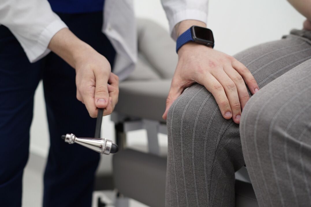 Diagnostické vyšetření pacienta s bolestí kolene