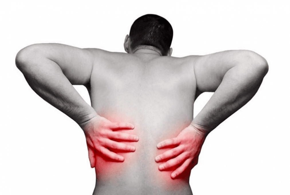 bolest zad způsobená osteochondrózou